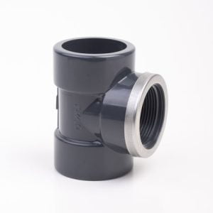PVC T-kus 16mm x 3/8"vnz spev PN16